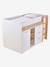 Lit enfant mi-hauteur studio 90x190cm +bureau blanc 6 - vertbaudet enfant 