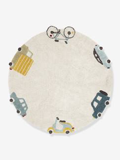 -Tapis lavable Roues