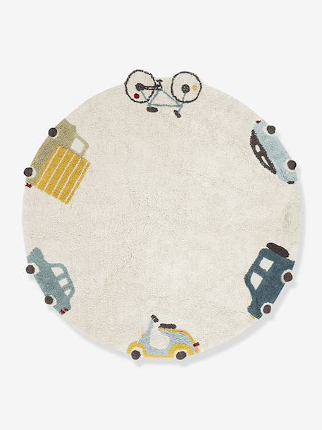 Tapis lavable Roues beige 3 - vertbaudet enfant 