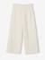 Pantalon fille large en gaze de  coton écru 2 - vertbaudet enfant 