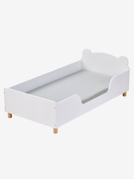 Lit enfant 70x140cm Ourson blanc 2 - vertbaudet enfant 