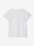T-shirt manches courtes fille blanc 2 - vertbaudet enfant 