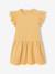 Robe fille gaze de coton manches courtes brodées corail+jaune 7 - vertbaudet enfant 
