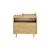 Plan à langer coulissant pour commode 2 tiroirs - my love Marron 2 - vertbaudet enfant 
