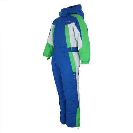 Combinaison de ski garçon eplem Bleu/anis+Noir/rouge 3 - vertbaudet enfant 