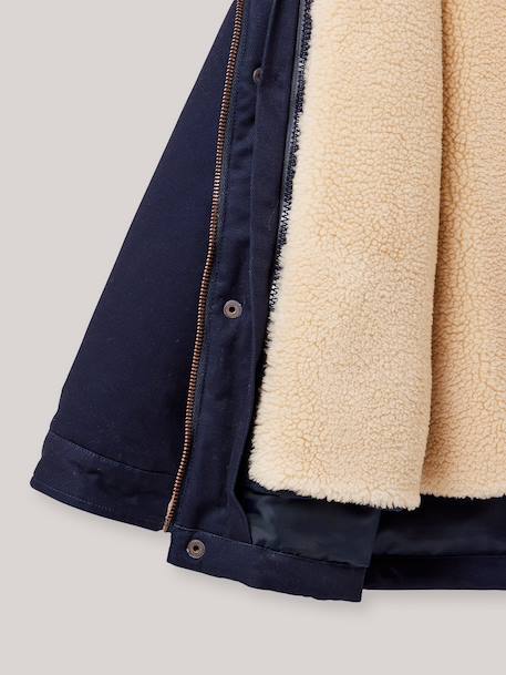 Parka 3 en 1 garçon Marine+Moka 2 - vertbaudet enfant 