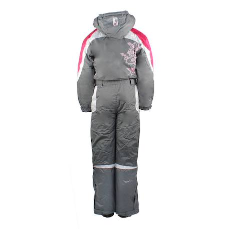 Combinaison de ski fille geniax Gris+Noir 2 - vertbaudet enfant 