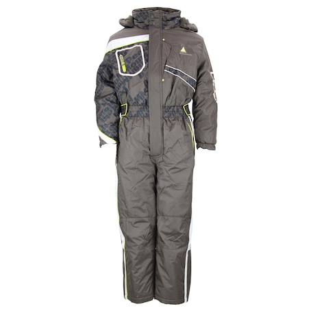 Combinaison de ski garçon ecombo Anis+Bleu+Marron+Noir 8 - vertbaudet enfant 