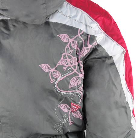 Combinaison de ski fille geniax Gris+Noir 4 - vertbaudet enfant 