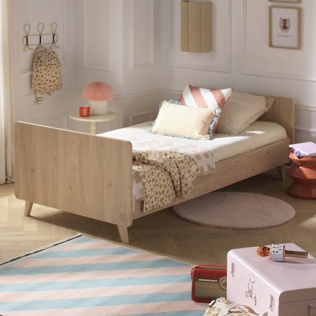Lit junior 190x90cm - arty Marron 3 - vertbaudet enfant 