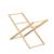 Support pour couffin bébé en bois de pin naturel - basculant ou fixe - petit mobilier Marron 2 - vertbaudet enfant 