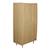Armoire 2 portes avec  pieds bois et poignées métal - my love Marron 2 - vertbaudet enfant 