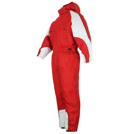 Combinaison de ski garçon eski Anthracite+Rouge 8 - vertbaudet enfant 