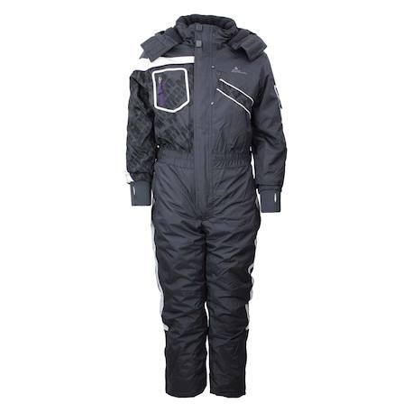Combinaison de ski garçon ecombo Anis+Bleu+Marron+Noir 11 - vertbaudet enfant 