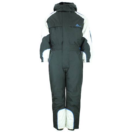 Combinaison de ski garçon eski Anthracite+Rouge 1 - vertbaudet enfant 