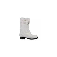 Chaussures-Bottes cuir bikeri