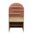 Commode à langer évolutive en bureau - forme arche - arche Caramel/marron+Marron+Rouge/marron+Vert/marron 17 - vertbaudet enfant 