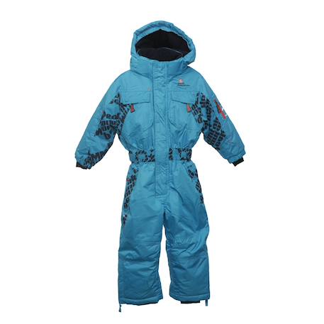 Combinaison de ski garçon ecora Bleu+Noir 1 - vertbaudet enfant 