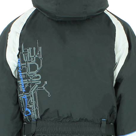 Combinaison de ski garçon eski Anthracite+Rouge 5 - vertbaudet enfant 