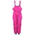 Salopette de ski fille fomblux Framboise+Gris 1 - vertbaudet enfant 