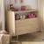Commode 2 tiroirs et 1 niche pieds bois et poignées métal - my love Marron 1 - vertbaudet enfant 