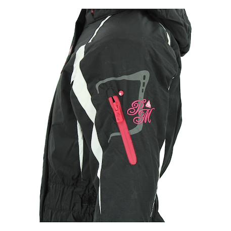 Combinaison de ski fille feldi Noir+Rose 4 - vertbaudet enfant 
