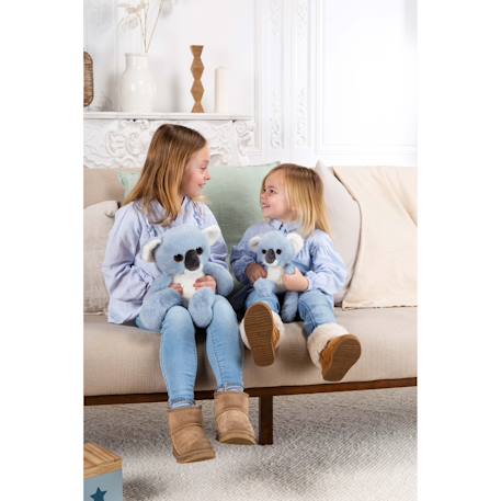 Peluche koala leggies bleu jeans - 32 cm Bleu 5 - vertbaudet enfant 
