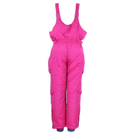 Salopette de ski fille fomblux Framboise+Gris 2 - vertbaudet enfant 