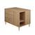 Commode-îlot bébé  avec rangements 3 faces - ilot bebe Marron 2 - vertbaudet enfant 