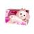 Peluche interactive 30 cm, chien puppy bell,  rose et blanc, vendue en boîte cadeau Blanc 1 - vertbaudet enfant 