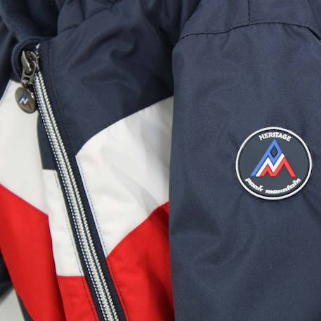 Combinaison de ski layette mecaro Bleu marine+Rose 3 - vertbaudet enfant 