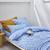 Housse de couette enfant imprimée en percale de coton, petit reveur Bleu 4 - vertbaudet enfant 
