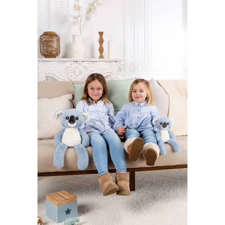 Peluche koala leggies bleu jeans - 32 cm Bleu 4 - vertbaudet enfant 