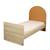 Lit évolutif 120x60 en 90x190- tête de lit arche - arche Caramel/marron+Marron+Rouge/marron+Vert/marron 4 - vertbaudet enfant 