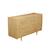 Commode 5 tiroirs et 2 portes pieds bois et poignées métal - my love Marron 2 - vertbaudet enfant 