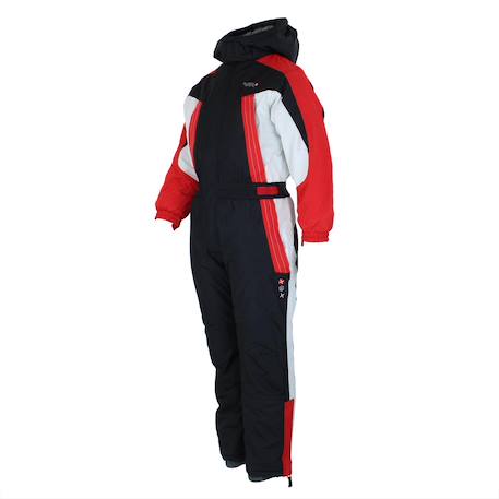 Combinaison de ski garçon eplem Bleu/anis+Noir/rouge 5 - vertbaudet enfant 