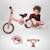 Vélo d'équilibre léger pour enfants, draisienne, selle et roues réglables Beige+Menthe 2 - vertbaudet enfant 