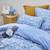Housse de couette enfant imprimée en percale de coton, petit reveur Bleu 6 - vertbaudet enfant 