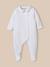 Dors bien en velours bébé Blanc doux 1 - vertbaudet enfant 
