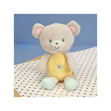 Peluche - petits musicaux les ptits féeriques souris - 17 cm Jaune 2 - vertbaudet enfant 