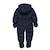 Combipilote de ski layette meroski Bleu marine+Rouge 2 - vertbaudet enfant 