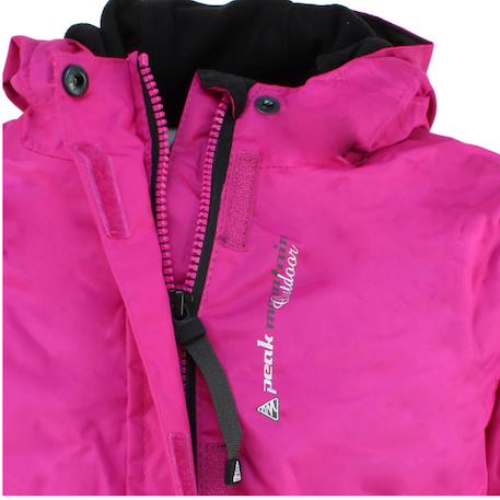 Coupe-vent fille gajik Bleu+Bleu marine+Corail+Fuchsia+Noir+Violet 11 - vertbaudet enfant 