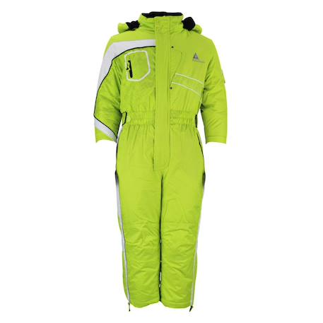 Combinaison de ski garçon ecombo Anis+Bleu+Marron+Noir 1 - vertbaudet enfant 