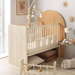 Chambre et rangement-Chambre-Lit bébé, lit enfant-Lit bébé-Lit évolutif 120x60 en 90x190- tête de lit arche - arche