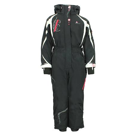 Combinaison de ski fille feldi Noir+Rose 1 - vertbaudet enfant 