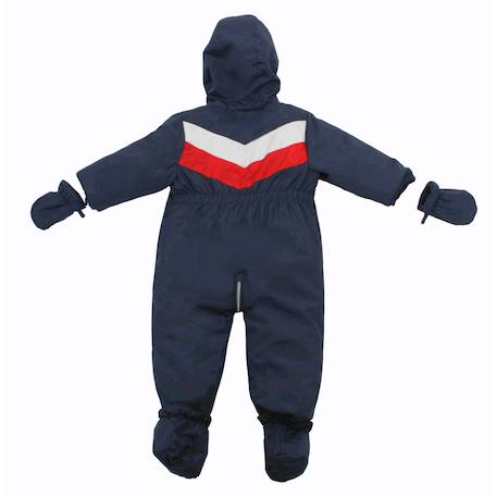 Combinaison de ski layette mecaro Bleu marine+Rose 2 - vertbaudet enfant 
