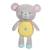 Peluche - petits musicaux les ptits féeriques souris - 17 cm Jaune 1 - vertbaudet enfant 