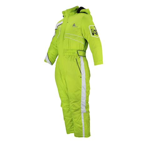 Combinaison de ski garçon ecombo Anis+Bleu+Marron+Noir 2 - vertbaudet enfant 