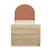 Lit junior 90x190 -  tête de lit forme arche - arche Caramel/marron+Marron+Rouge/marron+Vert/marron 13 - vertbaudet enfant 