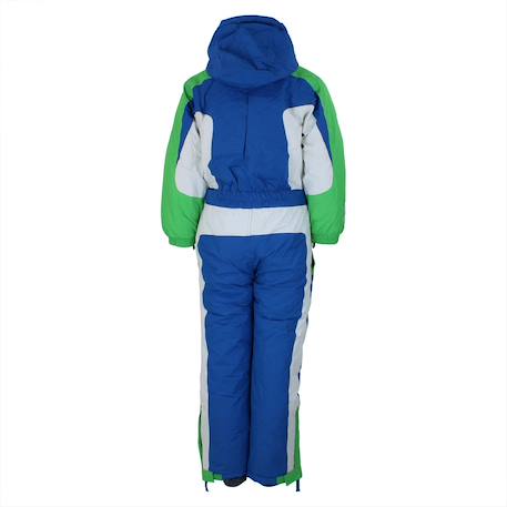 Combinaison de ski garçon eplem Bleu/anis+Noir/rouge 2 - vertbaudet enfant 
